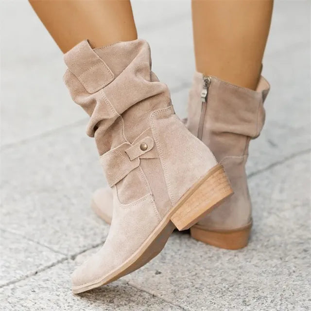 Kerstine - Moderne Schnallenstiefel für Frauen