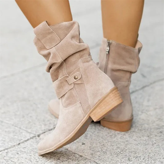 Kerstine - Moderne Schnallenstiefel für Frauen