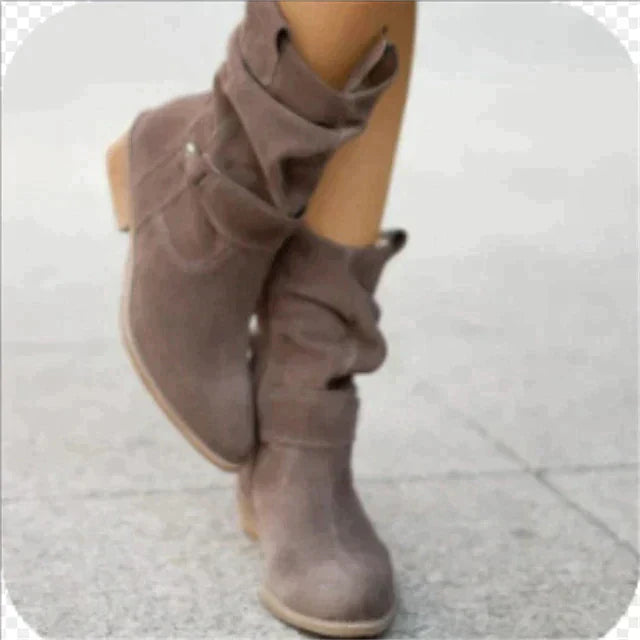 Kerstine - Moderne Schnallenstiefel für Frauen