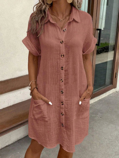 Polokleid - Oversized - luftige Baumwolle - perfekt für Sommerveranstaltungen
