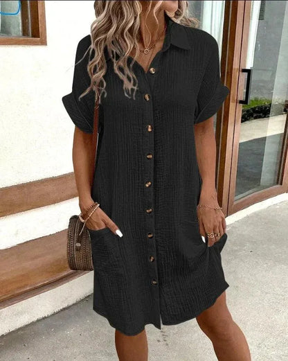 Polokleid - Oversized - luftige Baumwolle - perfekt für Sommerveranstaltungen