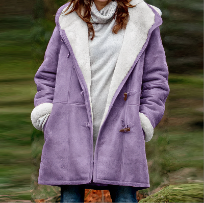 Wennie - Wintermantel aus Samt für Damen