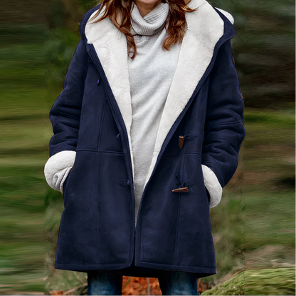 Wennie - Wintermantel aus Samt für Damen