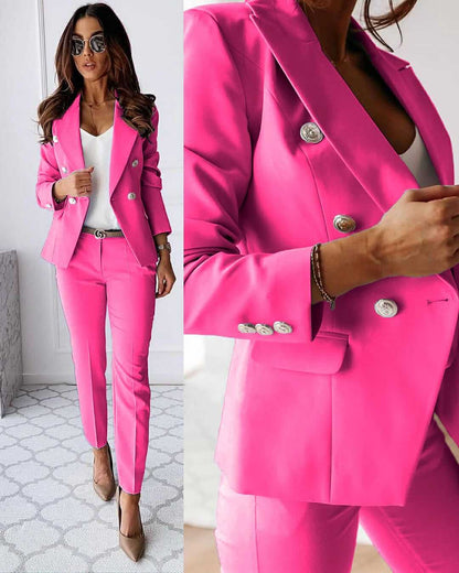 Celia - Elegantes Set mit Jacke und Hose für Frauen