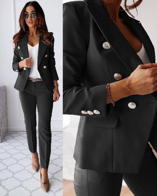 Celia - Elegantes Set mit Jacke und Hose für Frauen