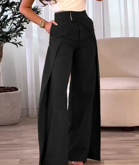 Elegante Hose mit hoher Taille für Damen