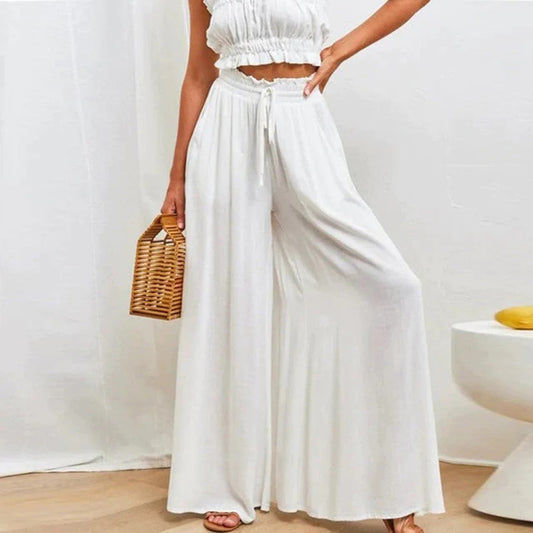 ANNETTE - Elegante lockere Hose