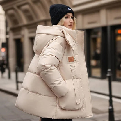 Yohana - warme, dicke Parka-Jacke