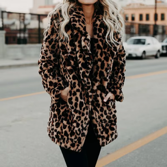 Willow - Warmer Leopardenmantel