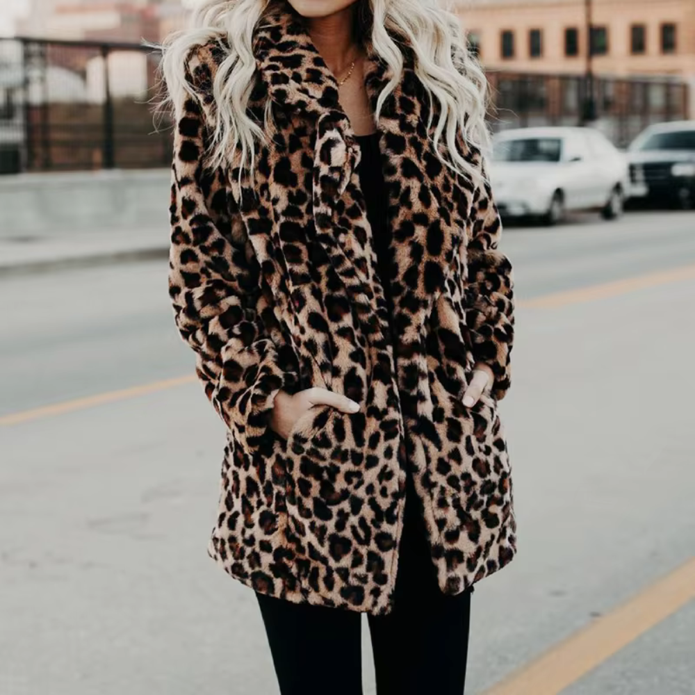 Willow - Warmer Leopardenmantel
