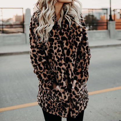 Willow - Warmer Leopardenmantel