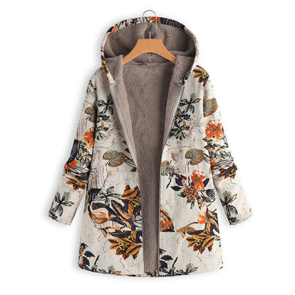 Vintage gemusterte Jacke