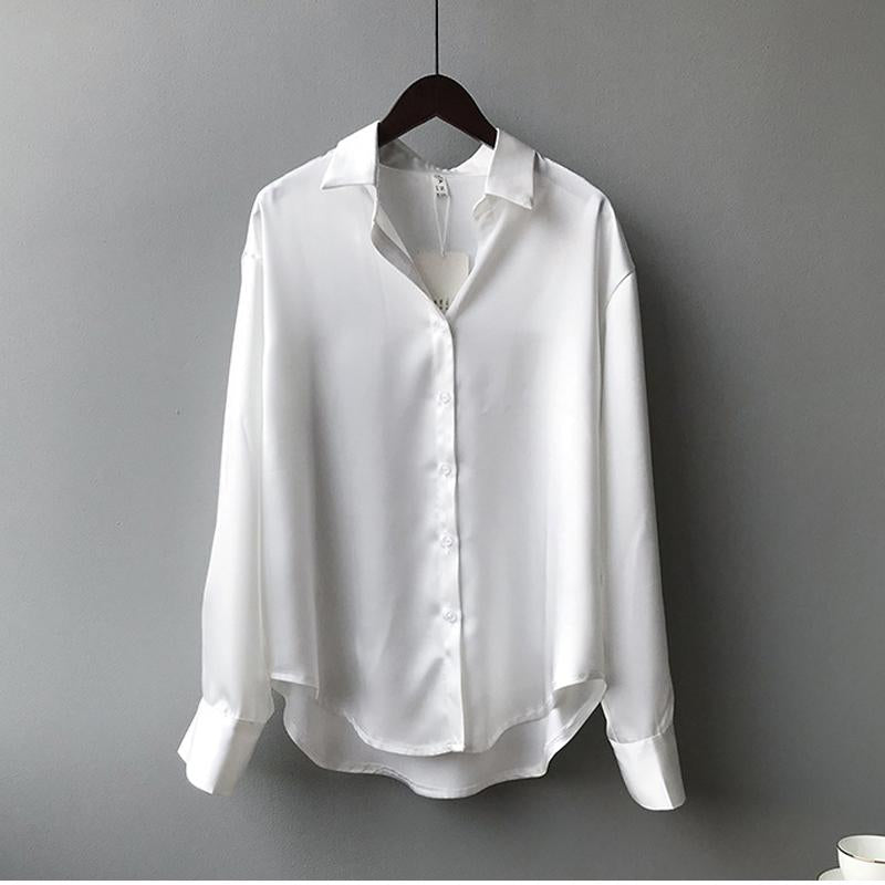 Vardi Dante™ Myra Bluse von Silk | Eine luxuriöse & klassische Bluse für Frauen