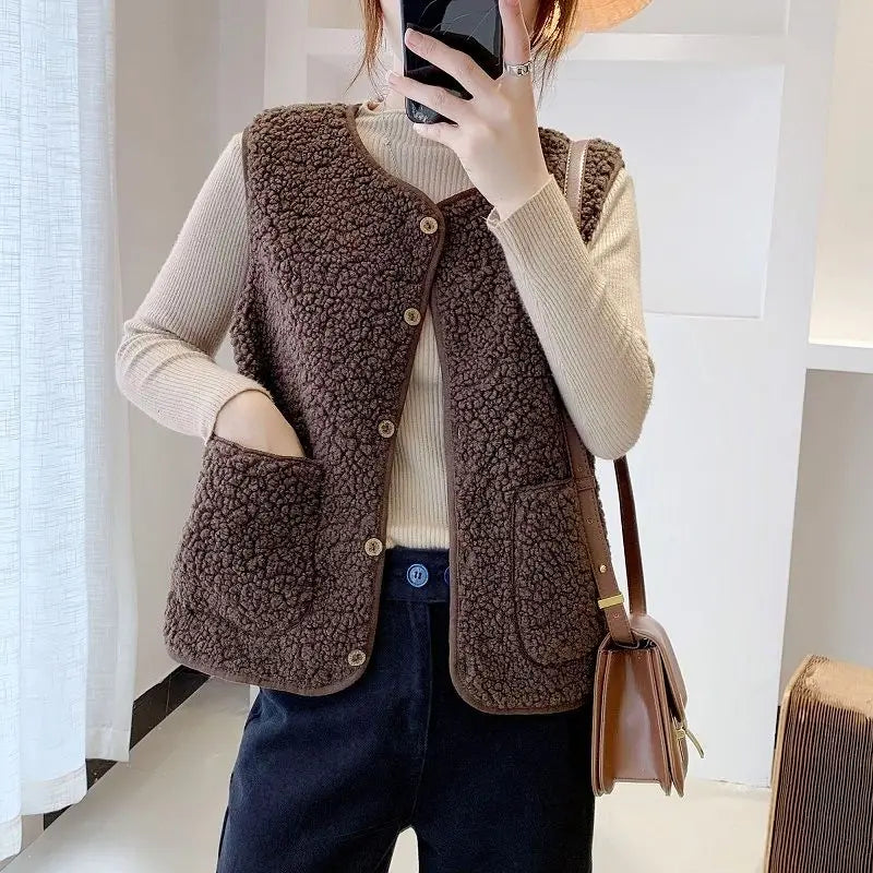 Melba - Stylische flauschige Strickjacke für Frauen