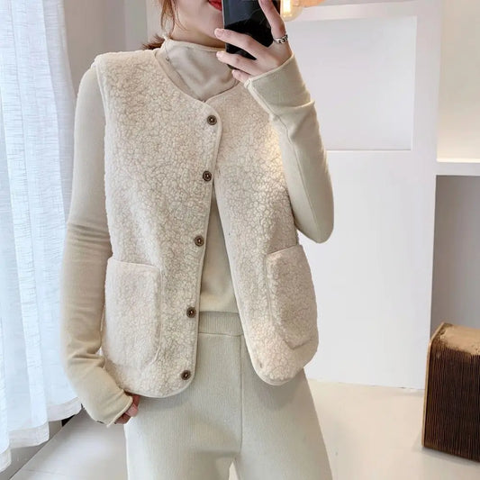 Melba - Stylische flauschige Strickjacke für Frauen