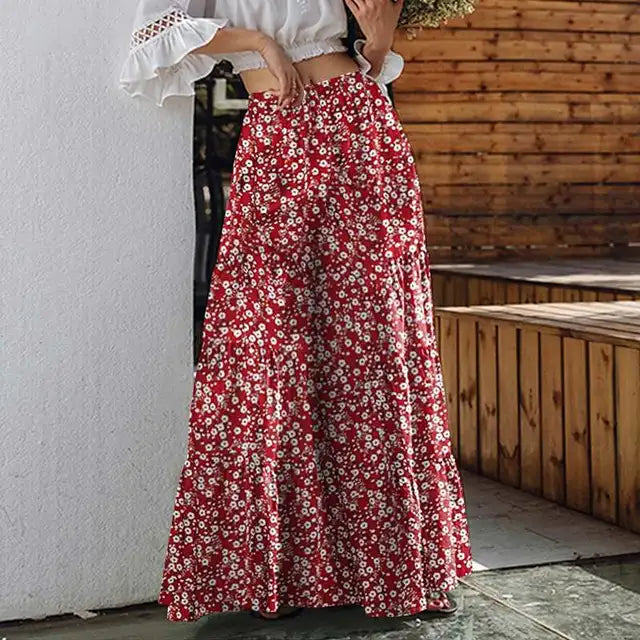 Kensi - Hose mit Blumenmuster