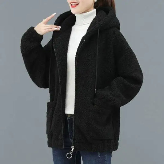 Lara - Fleecejacke mit Kapuze für Frauen
