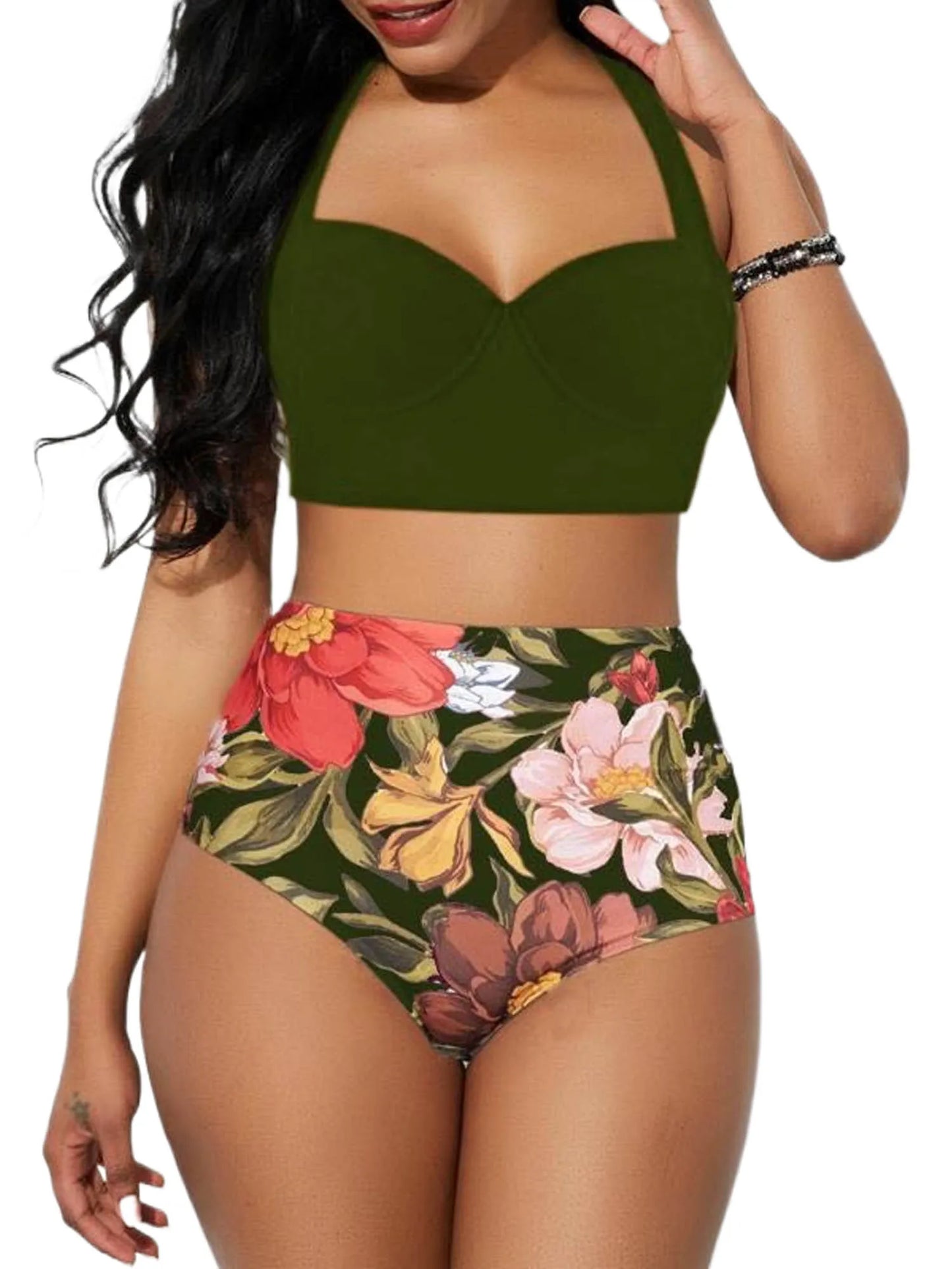 Verspielter und frischer Bikini