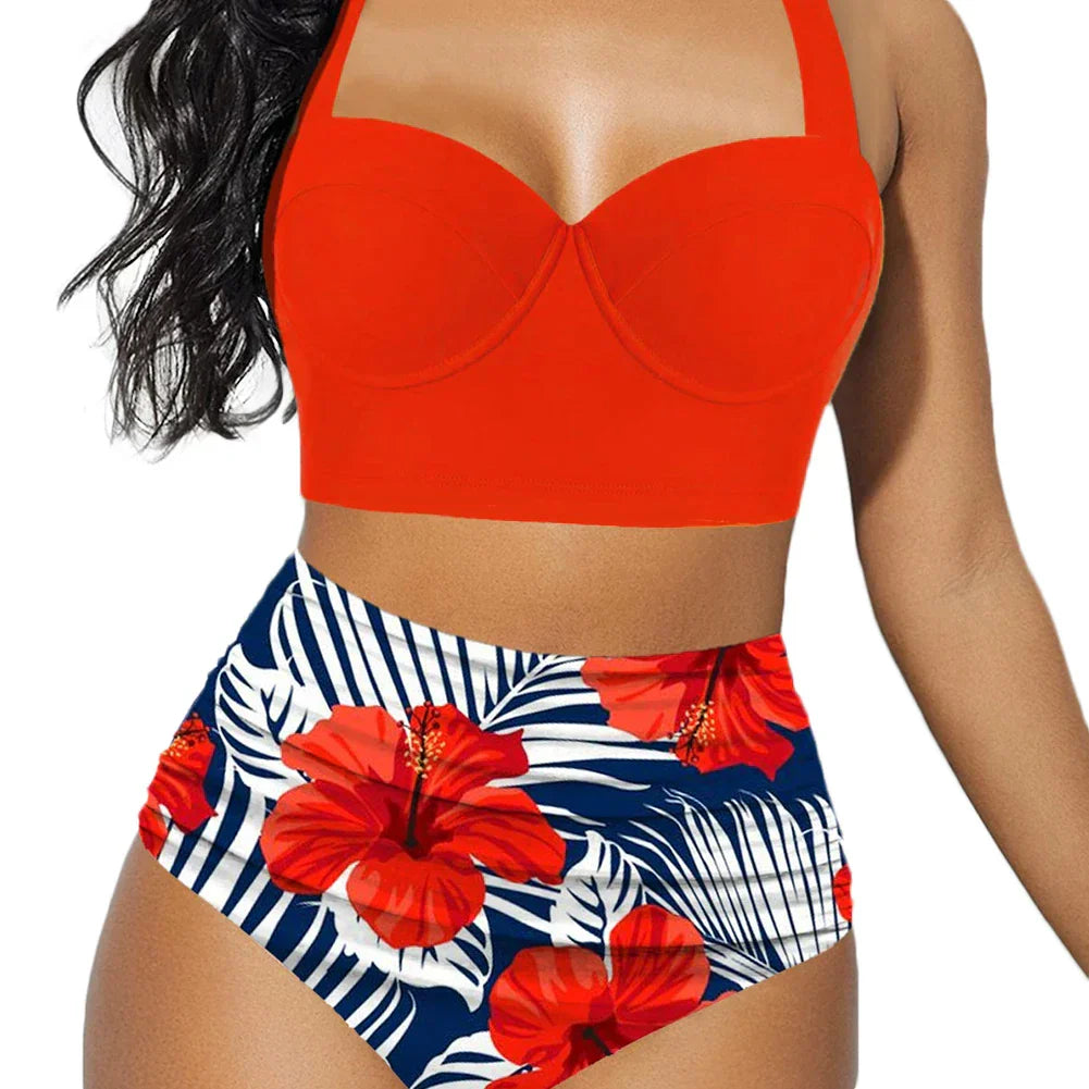 Verspielter und frischer Bikini
