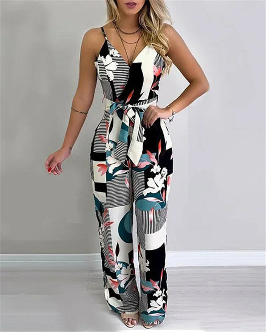 Sophie - Jumpsuit mit Blumendruck