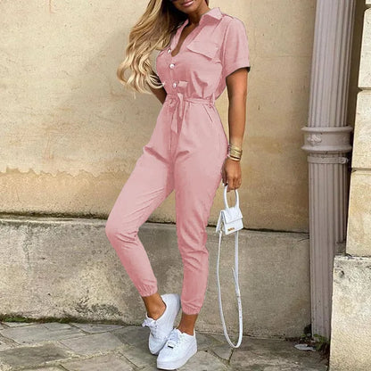 Zoe - Stylischer Jumpsuit mit Knöpfen für Frauen