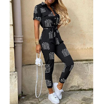 Zoe - Stylischer Jumpsuit mit Knöpfen für Frauen