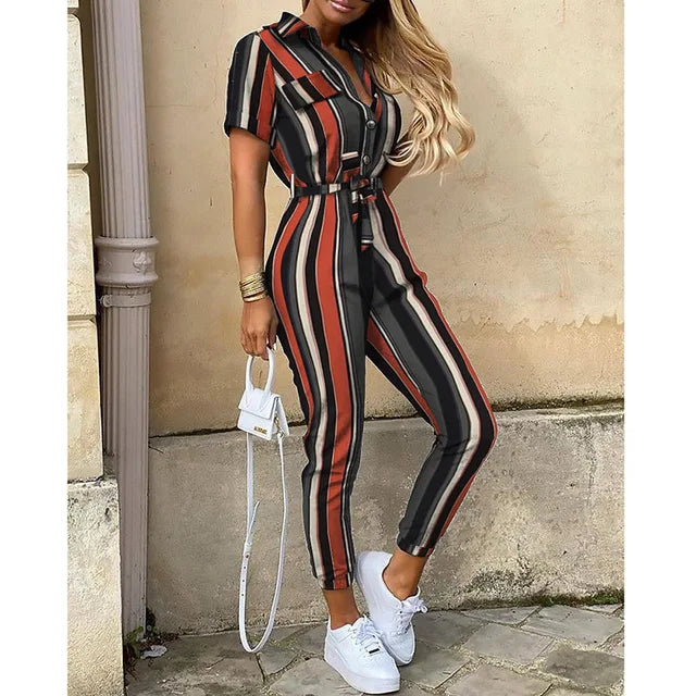 Zoe - Stylischer Jumpsuit mit Knöpfen für Frauen