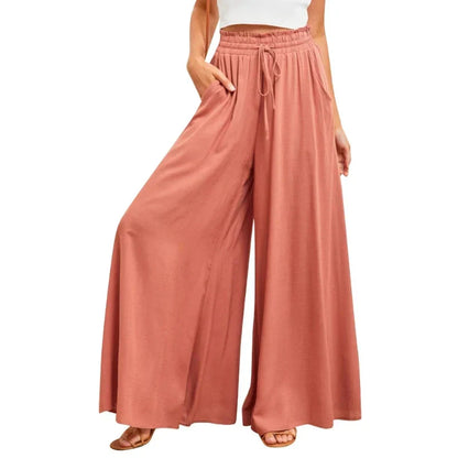 Eveline - Strandhose mit weitem Bein