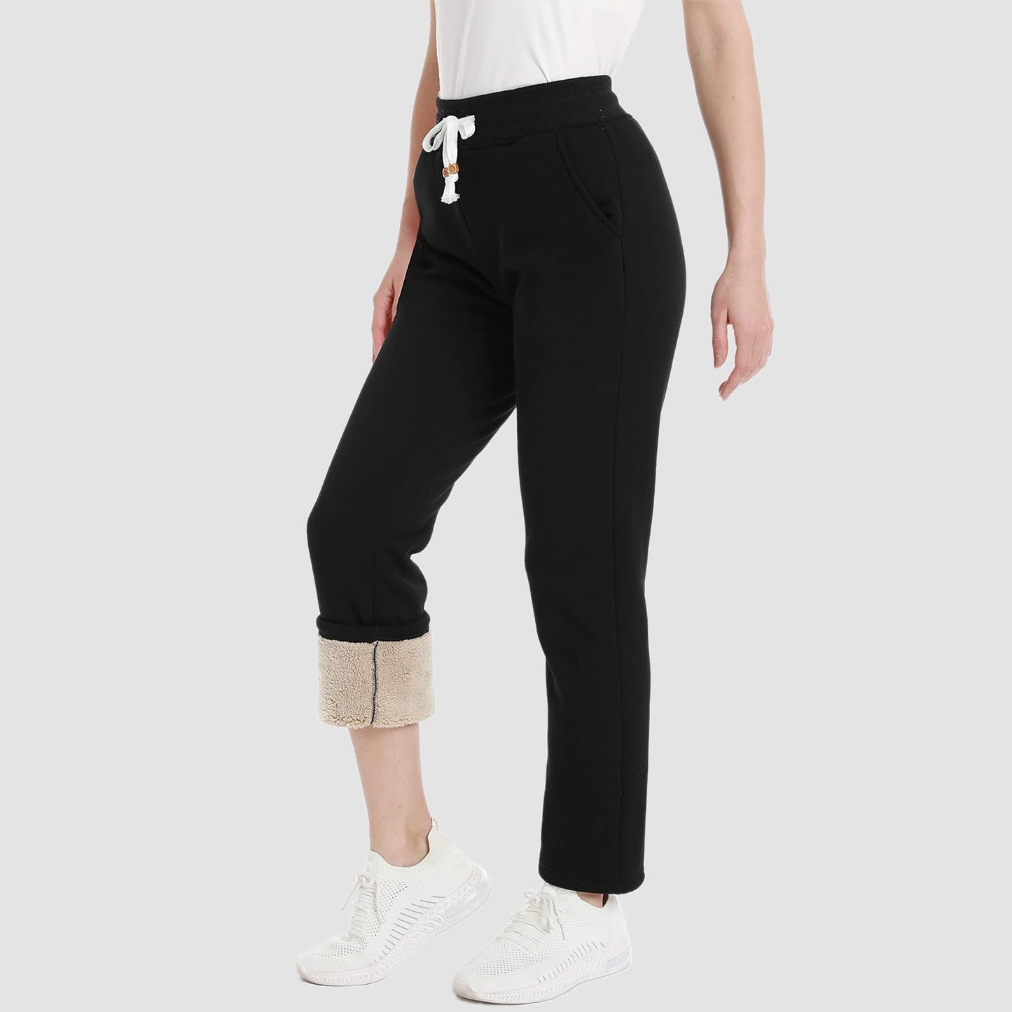 Warme Sherpa-Winterhose für Frauen