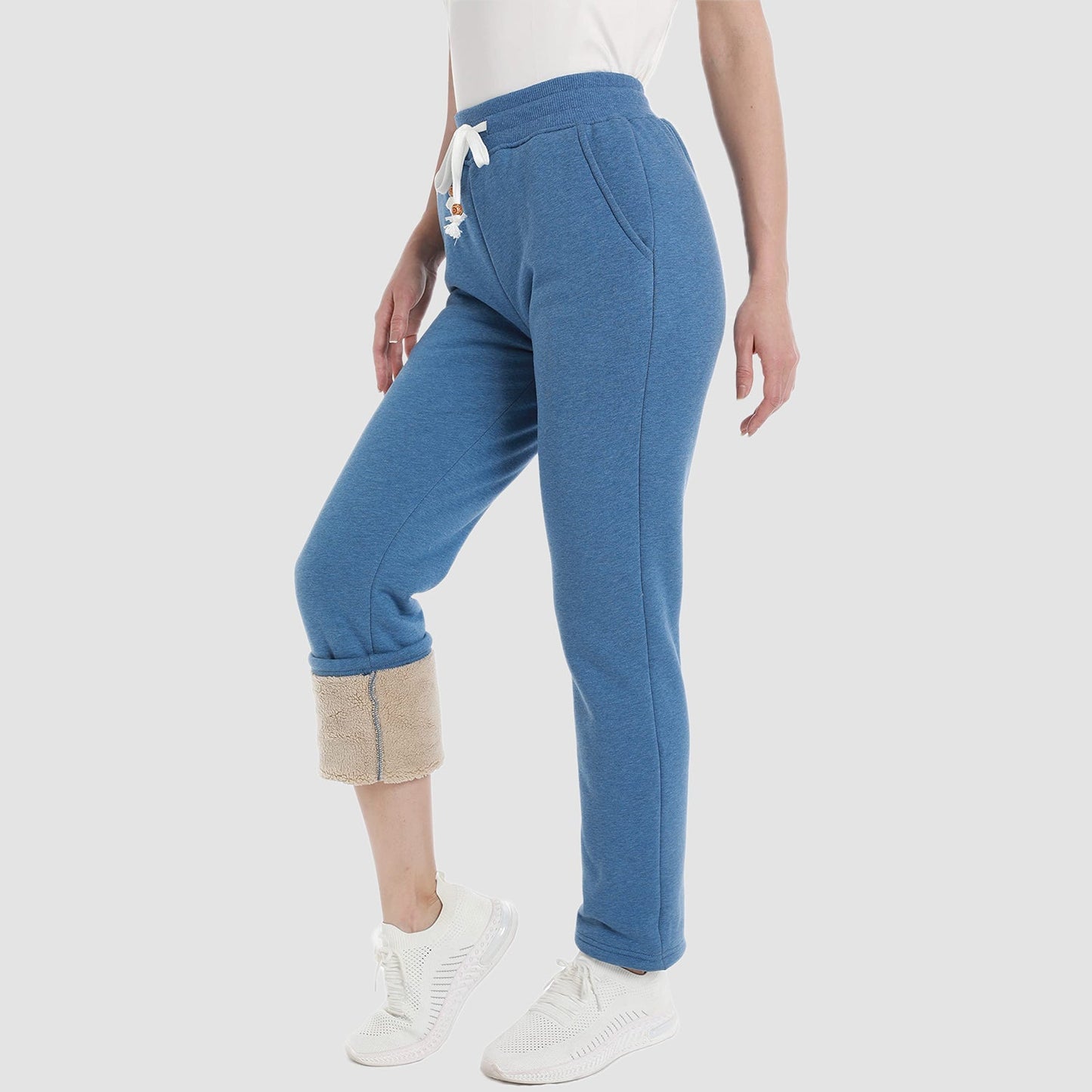 Warme Sherpa-Winterhose für Frauen