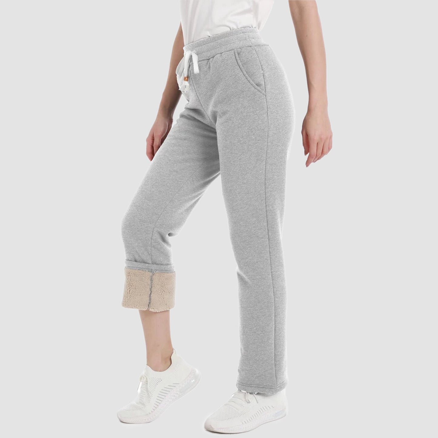 Warme Sherpa-Winterhose für Frauen