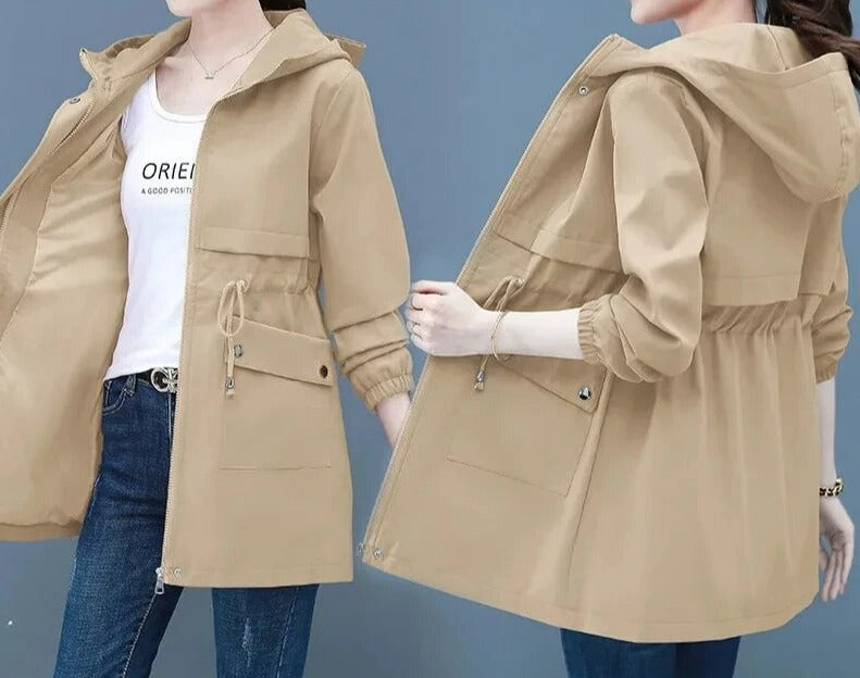 Karla | Windjacke mit Kapuze für Frauen