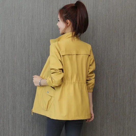 Emma | Solid Damen Trenchcoat