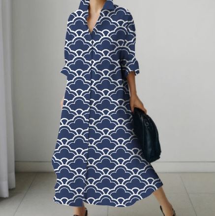 Lula - Bedrucktes Kleid für Frauen