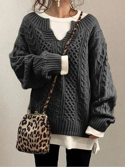 Kris - Modischer Strickpullover für Frauen