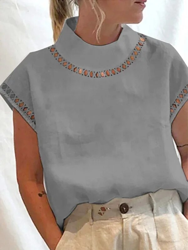 Marieky - Lässige Vintage-Bluse für Frauen