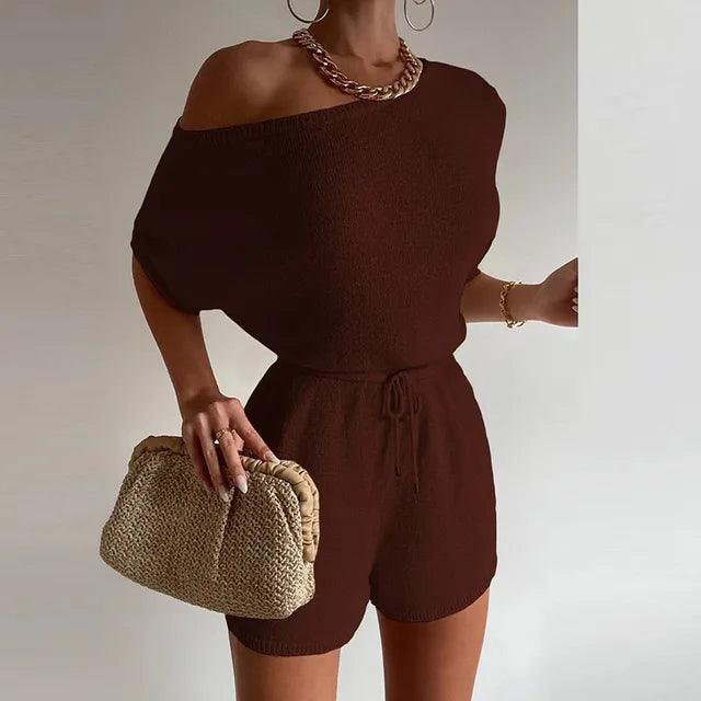 Patsuit - Off-Shoulder - Bequem - Ideal für lässige Sommerabende