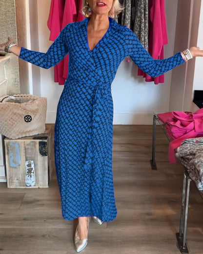 Kleid in A-Linie - Einfach - 35% Elasthan, 65% Polyester - Perfekt für Frühling und Herbst