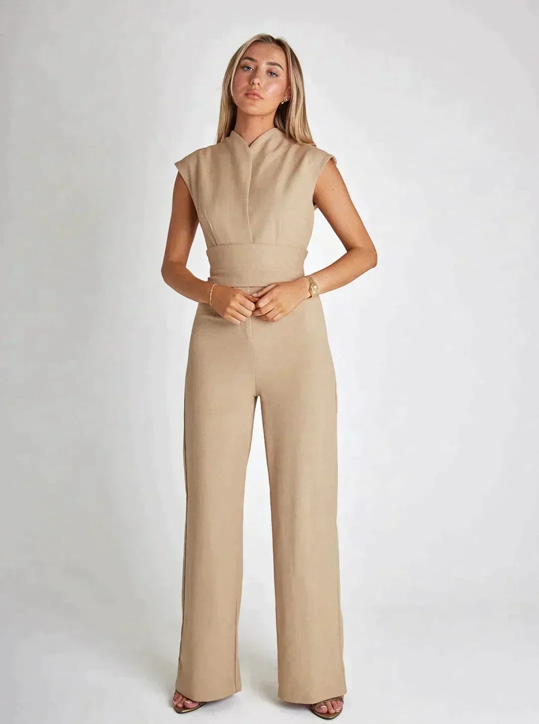 Clemence - Schicker Overall mit weitem Bein