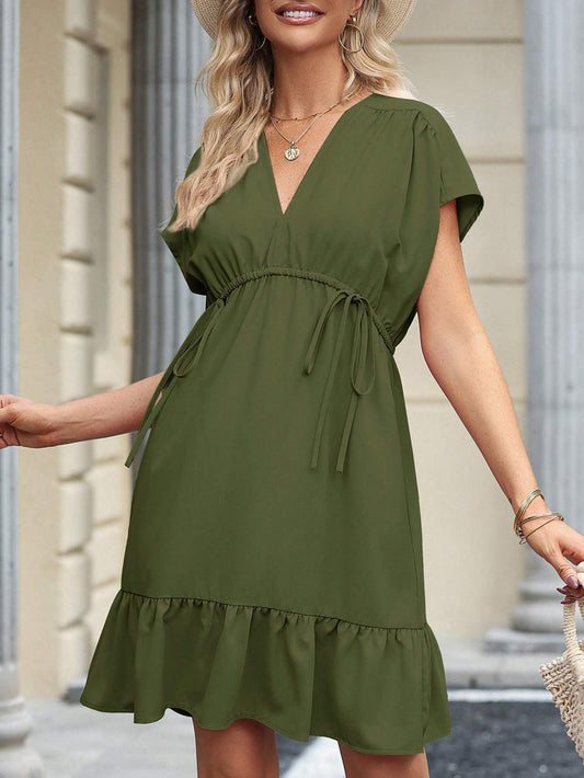 Sommerliches Minikleid mit fließendem und charmantem Design