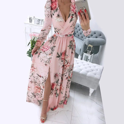Hazel - Langärmeliges Kleid