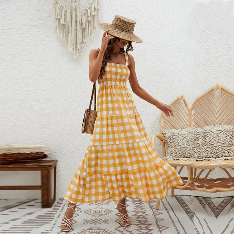 Kleid mit Karomuster