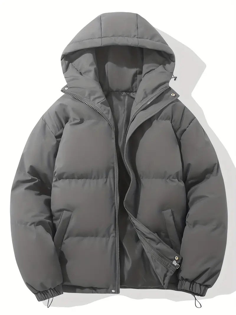Livia - Warmer, gefütterter Wintermantel mit Kapuze für Damen