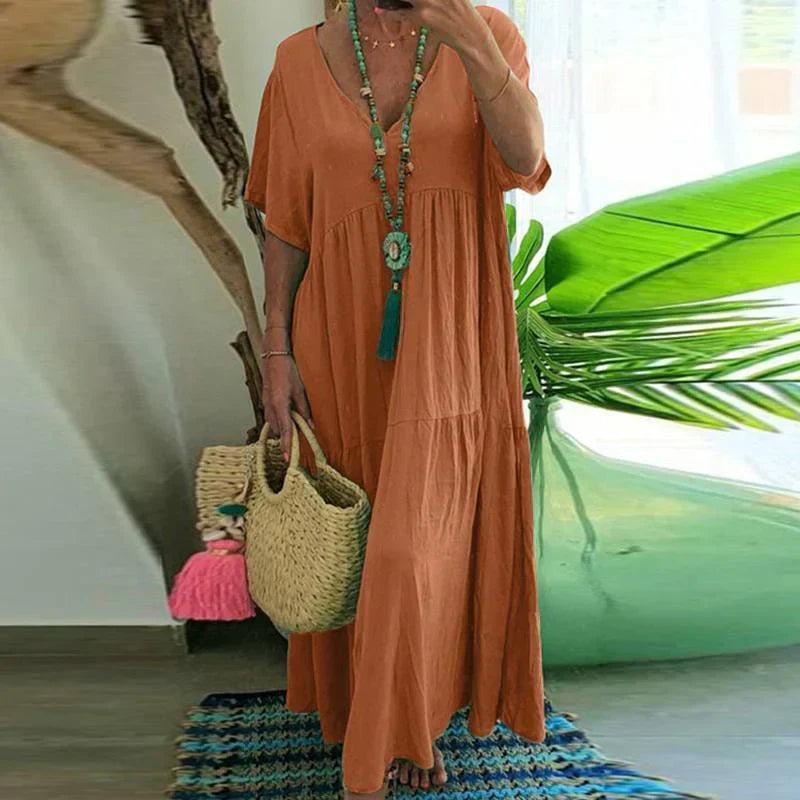Damen-Freizeitkleid in Überlänge
