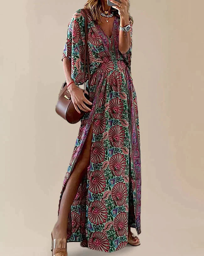 Dania - Kleid mit böhmischem Schlitz
