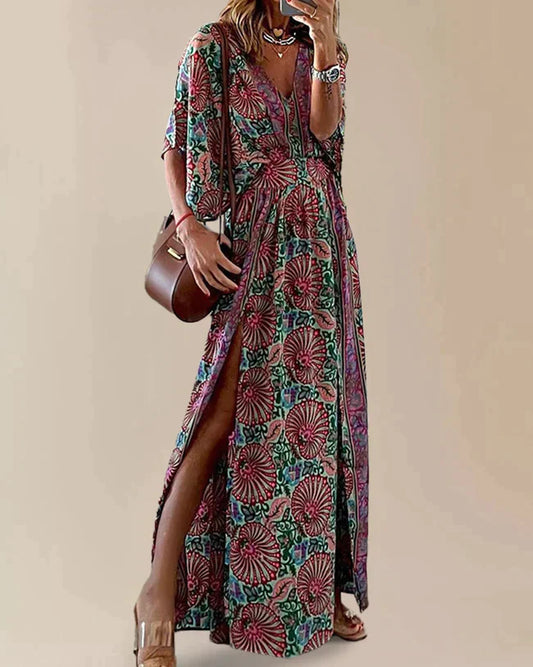 Dania - Kleid mit böhmischem Schlitz