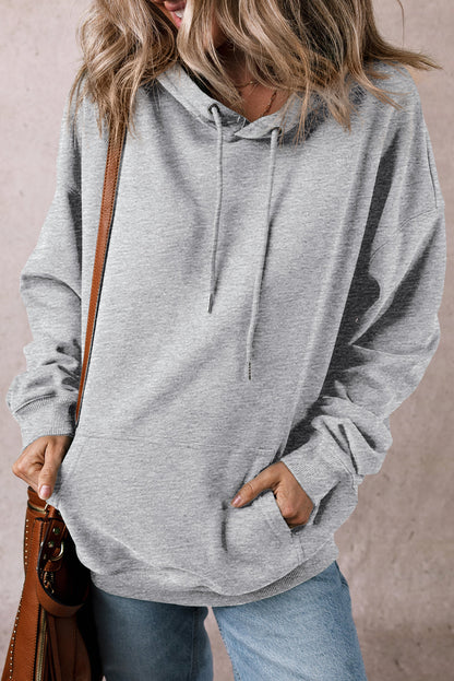 Isadora - Dicker Kapuzenhoodie mit Kängurutasche und Fleecefutter für Frauen