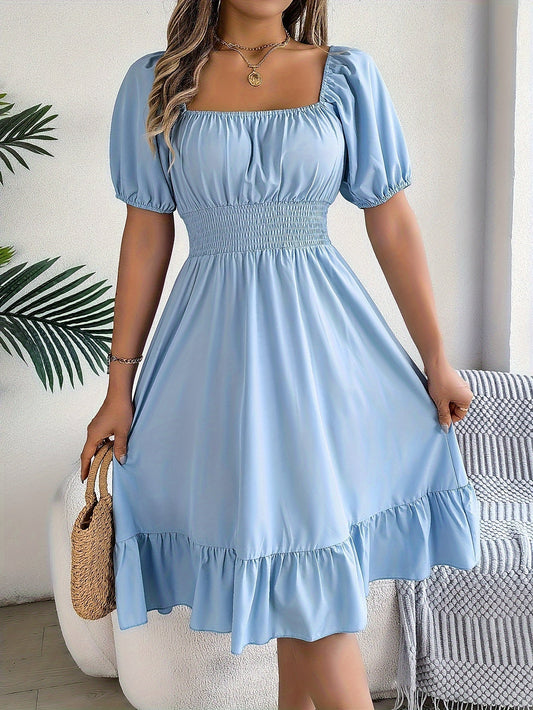 Tailliertes Top - Kollektion Ruche - Unifarben - Polyester - Ideal für Frühling/Sommer/Herbst