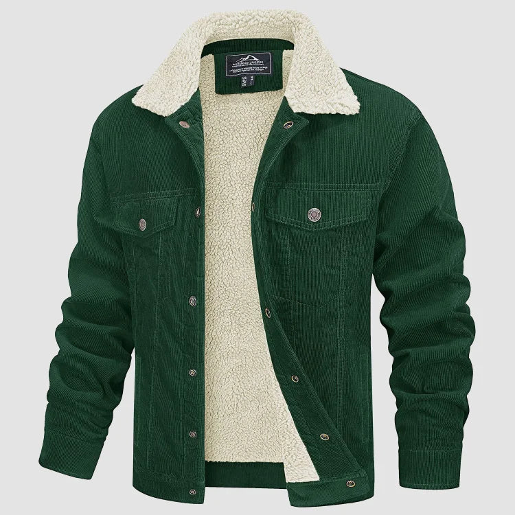 Peter - trendige Cordjacke für Männer