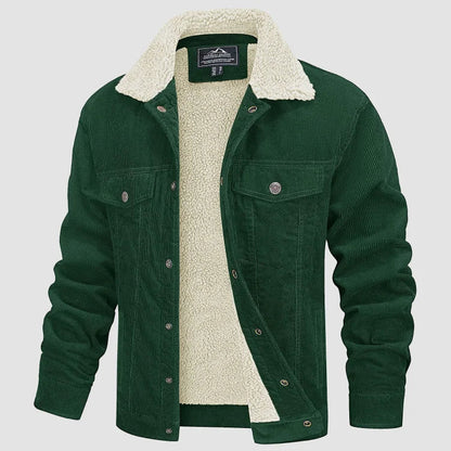 Peter - trendige Cordjacke für Männer